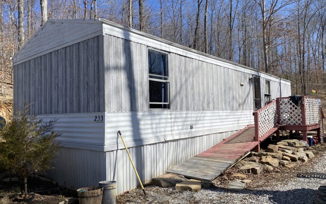 S/W Mobile Home & 6.23+-Acres, Woodland, Cave, Private