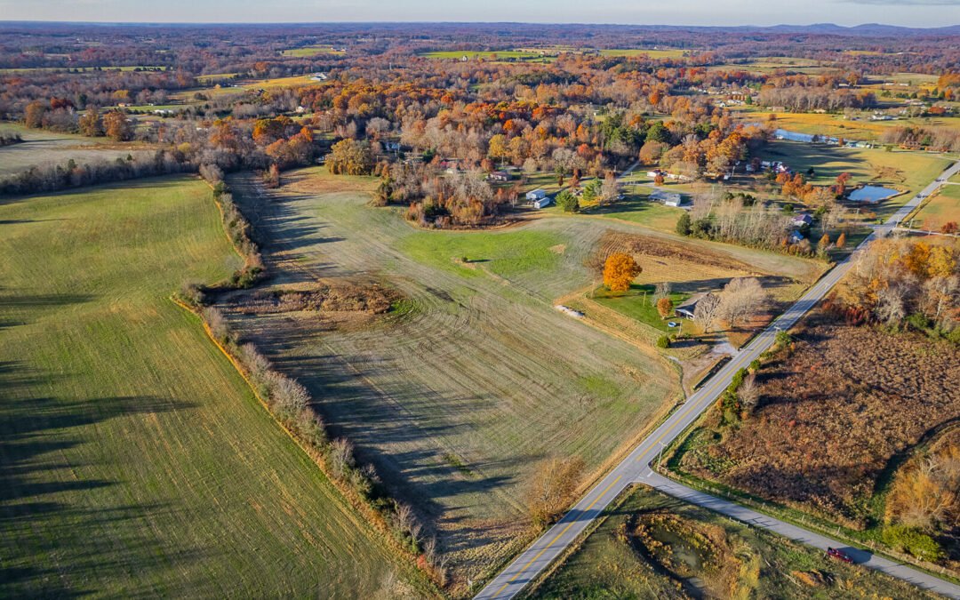 20.73+/- ACRE FARM • ROW CROP GROUND • 2 TRACTS