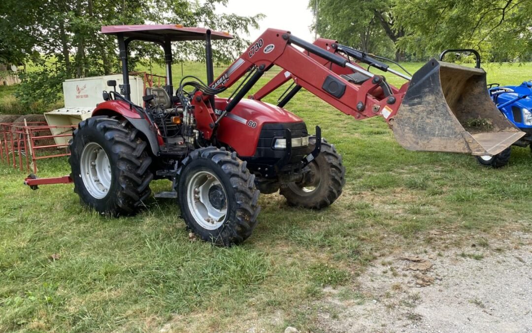 Case Tractor • New Holland Tractor • Hay Equipment • Tools • Glassware • Personal Property