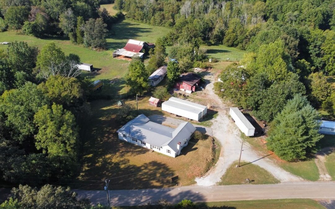 Home & 15.70+- Acres • Single Wide Trailers • 2 Tracts • Shop Building • Semi Wrecker • Semi Trailers • Personal Property