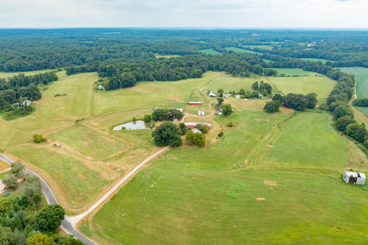 4 Homes & 164+- Acre Farm • Barns • Buildings • Fenced • Ponds • Near Ky Lake • 13 Tracts