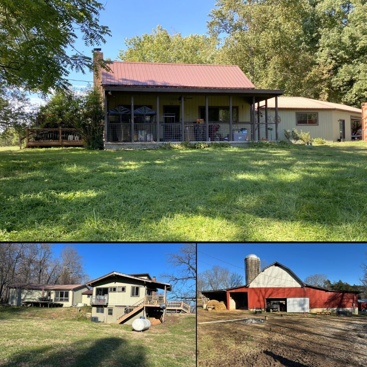 Home & 18.92+- Acres • Barns • 2 Tracts • Working Facility • Personal Property